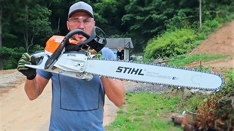Biggest stihl chainsaw - The largest, most powerful saw in the STIHL lineup: With its updated engine design and up to 41” guide bar length, the MS 881 is the largest, most powerful chainsaw in the STIHL lineup. Greater fuel efficiency and reduced exhaust emissions as compared to the previous model: The MS 881 has the same power as the MS 880 while using less fuel and ...